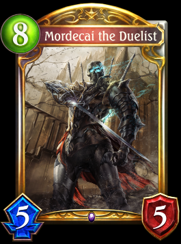 shadowverse mordecai the  duelist